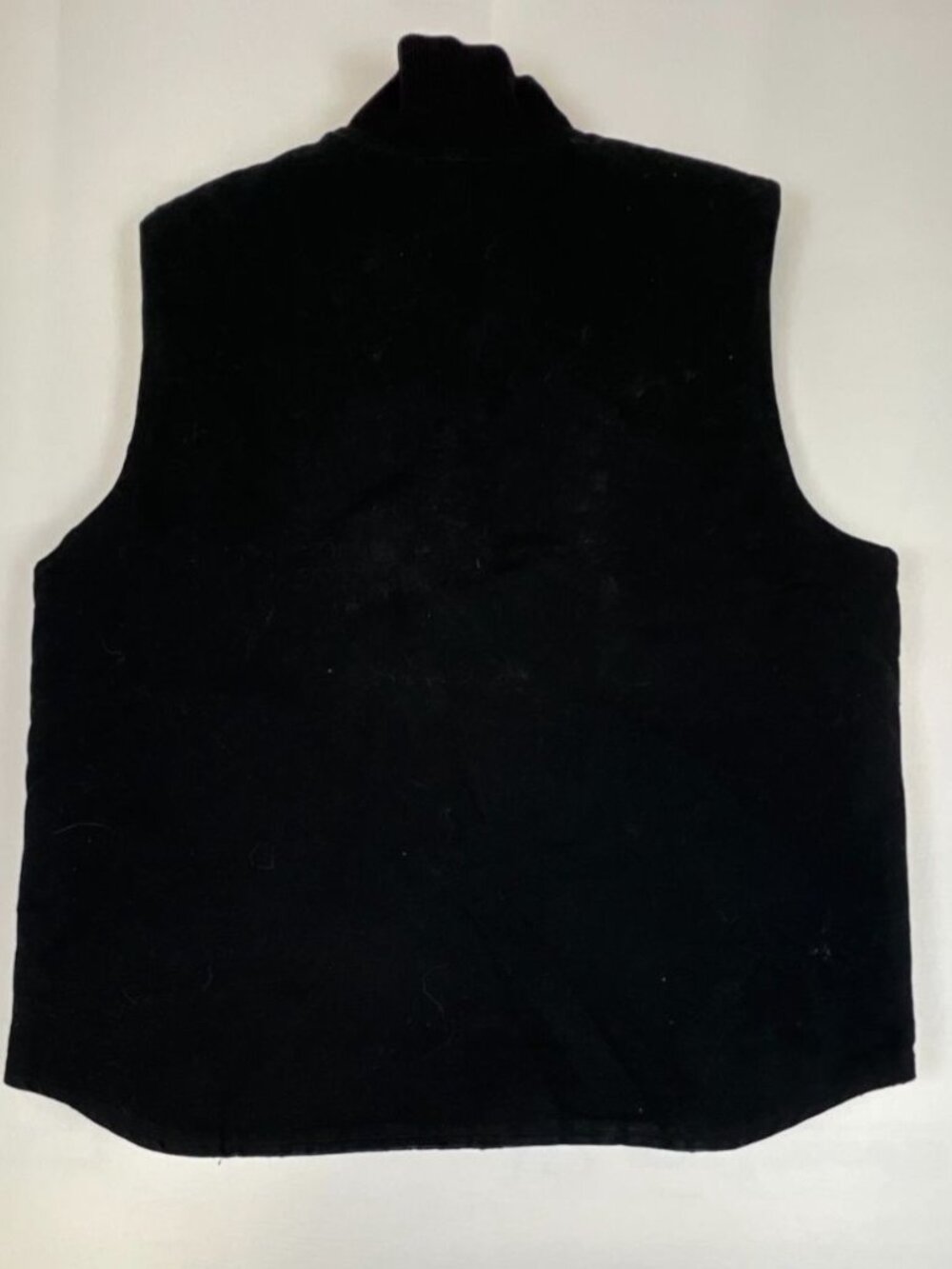 Carhartt Men L V01 Black Duck Quilt Lined Arctic Vest Workwear - Picture 2 of 8